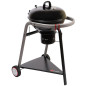 BARBECUE CHARBON EL PASO D46CM ACIER EMAILLE COUVERCLE THERMOMETRE RECU SOMAGIC - 317470003