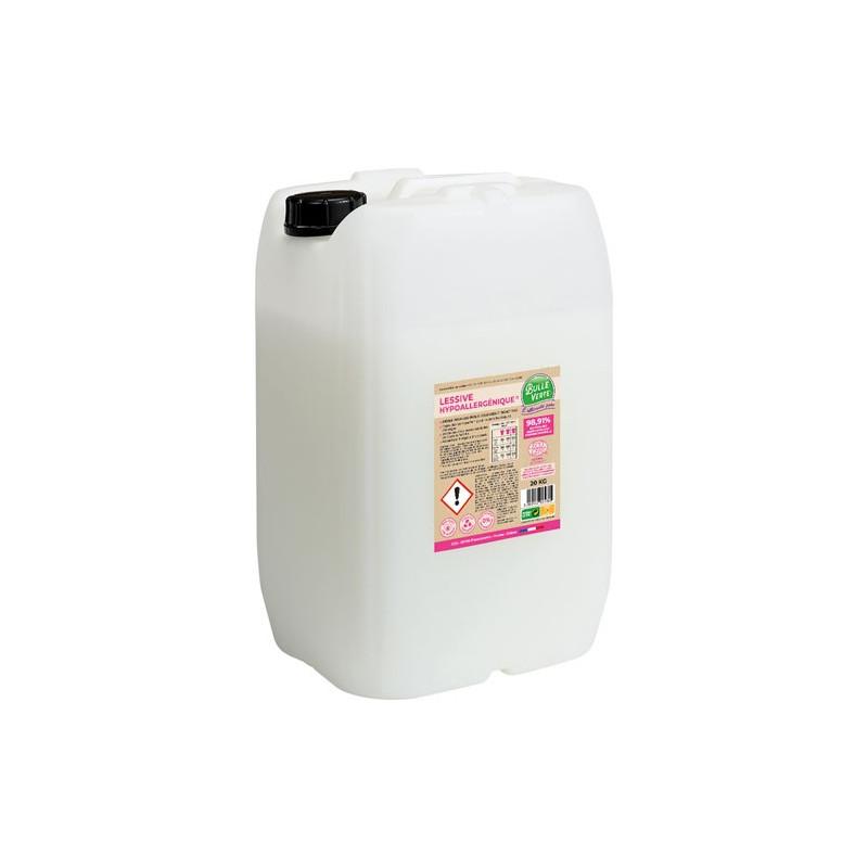 LESSIVE HYPOALLERGENIQUE 20KG BULLE VERTE - 2530BV