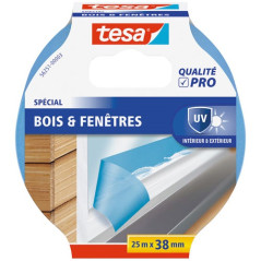 TESA MASQUER BOIS FENETRES 25MX38MM TESA - 56251-00003-00