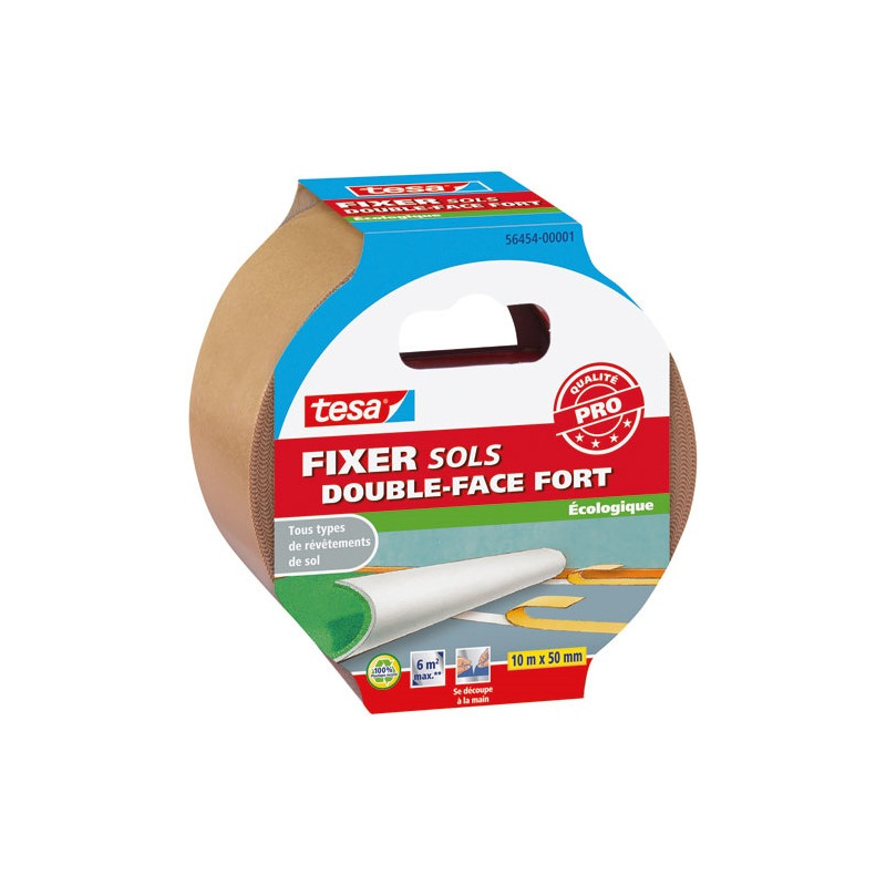 TESA FIXER SOL DOUBLE FACE FORT 10MX50MM TESA - 56454-00001-00