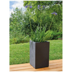 EDA POT CARRE HAUT BASALT UP 36L ANTHRACIT EDA - 13718 G.ANT