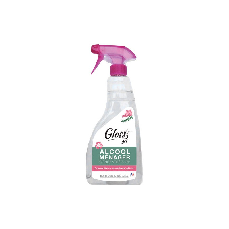 GLOSS ALCOOL MENAGER 70° PULVE.750ML GLOSS - PV83511201