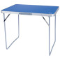 TABLE DE CAMP 80X60 H67CM BLEUE CAO - 7010B