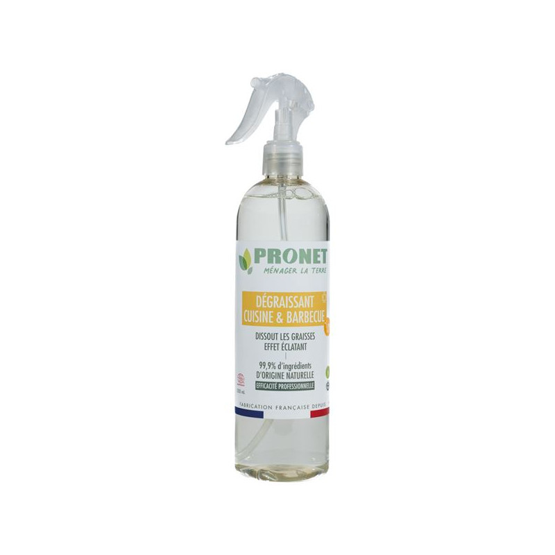 PRONET NATURE DEGRAISSANT CUISINE BARBECUE 500ML PRONET NATURE - AR001134