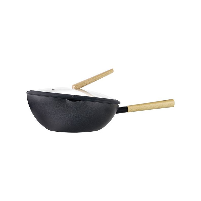 WOK LUXE AVEC COUVERCLE 30 CM IBILI - 404230