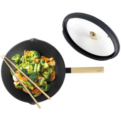 IBILI WOK LUXE AVEC COUVERCLE 30 CM IBILI - 404230