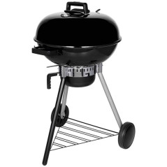 SOMAGIC BARBECUE CHARBON TEXAS D57CM ACIER EMAILLE COUVERCLE 2 GRILLES CUISSON SOMAGIC - 318570