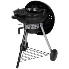 SOMAGIC BARBECUE CHARBON TEXAS D57CM ACIER EMAILLE COUVERCLE 2 GRILLES CUISSON SOMAGIC - 318570