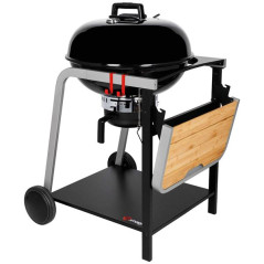 SOMAGIC BARBECUE CHARBON MONTANA D57CM ACIER EMAILLE 2 GRILLES COUVERCLE CUISSO SOMAGIC - 338570