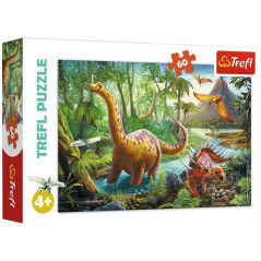 TREFL PUZZLE 60P DINOSAURES LA MIGRATION 4A TREFL - T17319