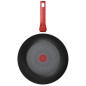 DAILY EXPERT POELE WOK 28CM ROUGE TEFAL - C2891902