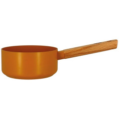 OGOLIVING ECTOR CASSEROLE 16CM JAUNE MANCHE BOIS OGOLIVING - 7930270