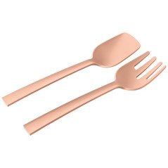 BLIM PLUS PAESTUM COUVERTS SALADES ROSE SABLE BLIM PLUS - PS003-000001-335