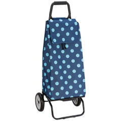 SIDEBAG POUS.2R 55L CARLUX POIS BLEU CIEL SIDEBAG - 8212-542