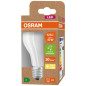 LED STD VERRE DEP.CL A 2.5W E27 BLC CH OSRAM - 4099854009570