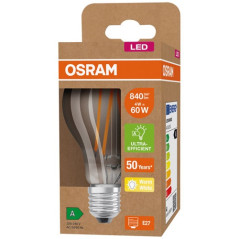 OSRAM LED STD CLAIR CL A 4W E27 BLC CHAUD OSRAM - 4099854009976