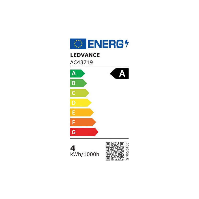 LED STD VERRE DEP.CL A 4W E27BLC CH OSRAM - 4099854009594