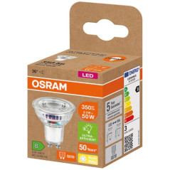 OSRAM SPOT PAR16 LED 2.1W GU10 CHAUD OSRAM - 4099854009488