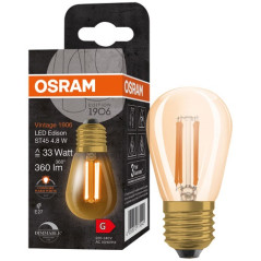 OSRAM 1906 MI.EDIS.CLAIR FIL OR 4.8W E27 CHD OSRAM - 4058075779945