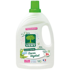 L'ARBRE VERT ARBRE VERT LESSIVE SAVON HYPOA 1.5 L L'ARBRE VERT - 30555