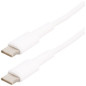 Cordon USB 2.0 - C M/M - 3A - blanc - 1 m ERARD - 722703