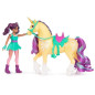 SPIN MASTER COFFRET LICORNE ET POUPEE LEAF ET AVA Unicorn Academy