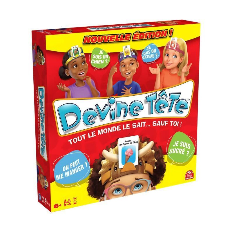 SPIN MASTER DEVINE TETE CLASSIQUE