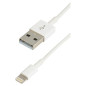 Cordon USB 2.0 A M/Lightning M - 480 Mbps - 2.4A - licence Apple MFI - ERARD - 8335