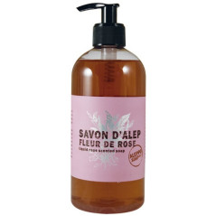 ALEPPO SOAP SAVON LIQUIDE ALEP PARFUM ROSE 500ML ALEPPO SOAP - ASCOPE16