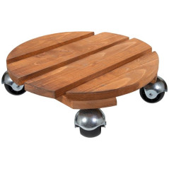 LOUIS MOULIN ROULE PLANTE ROND 30CM BOIS NATUREL LOUIS MOULIN - 8300