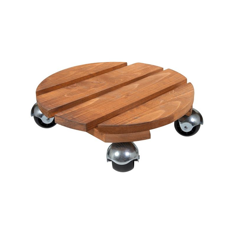 LOUIS MOULIN ROULE PLANTE ROND 30CM BOIS NATUREL LOUIS MOULIN - 8300