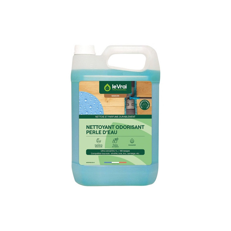 LE VRAI PRO MAISON LVP MAISON NETTOYANT ODO. PERLE EAU 5L LE VRAI PRO MAISON - 6538