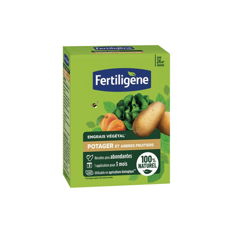 FERTILIGENE ENGRAIS POTAGER ARBRES UAB 1.2KG FERTILIGENE - FEGPOT12