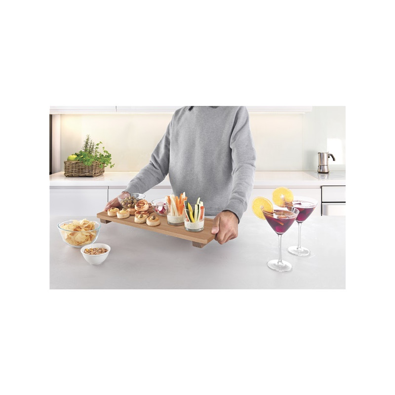 Planche APERO hêtre 19x50 cm FSC METALTEX - 58006010080