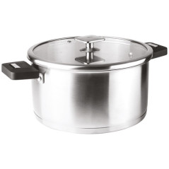 LACOR COMBI SET DE 3 CASSEROLES 16-18-20 CM + 1 POIGNEE NOIR LACOR - 56610