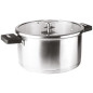 COMBI SET DE 3 CASSEROLES 16-18-20 CM + 1 POIGNEE NOIR LACOR - 56610