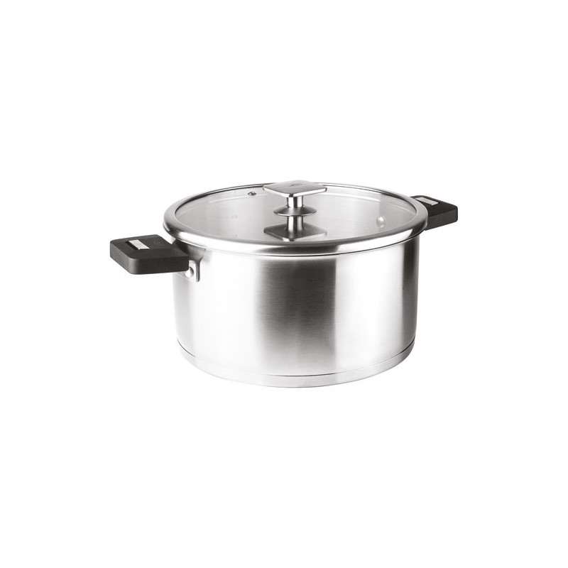 COMBI CASSEROLE INOX MANCHE AMOVIBLE 14 CM LACOR - 56614