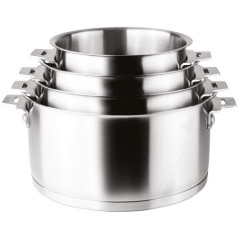 LACOR COMBI CASSEROLE INOX MANCHE AMOVIBLE 14 CM LACOR - 56614