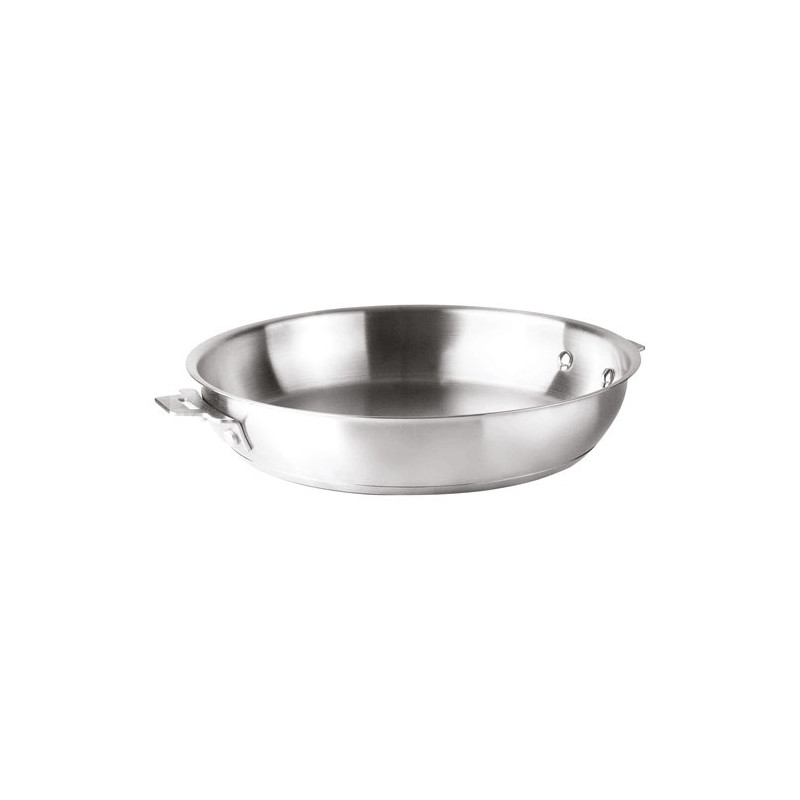 COMBI POELE INOX MANCHE AMOVIBLE 20 CM LACOR - 56720