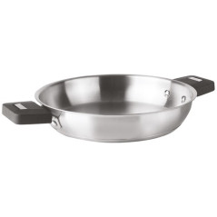 LACOR COMBI POELE INOX MANCHE AMOVIBLE 20 CM LACOR - 56720