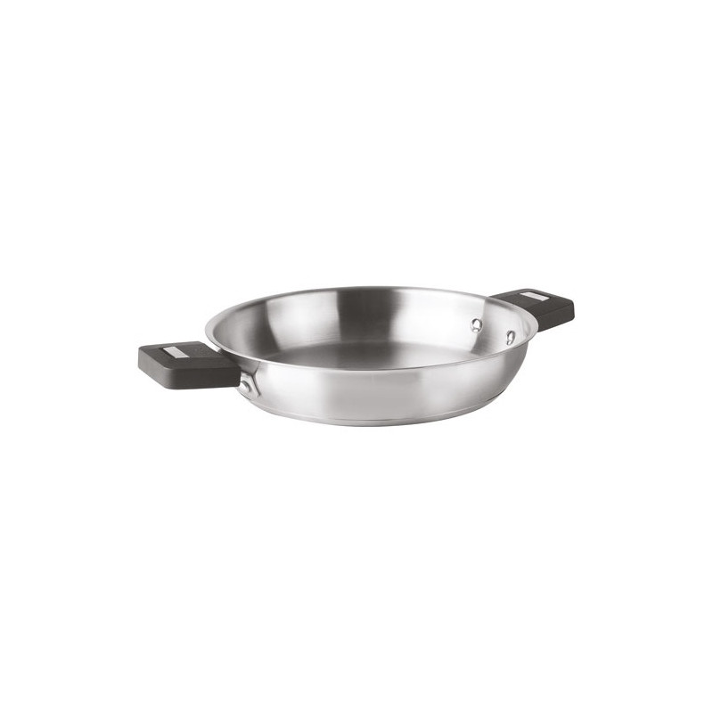 COMBI POELE INOX MANCHE AMOVIBLE 20 CM LACOR - 56720