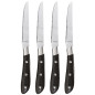 ACHILLE COFFRET 4 COUTEAUX STEAK ABS NOIR AMEFA - 2550A1MB02BR4