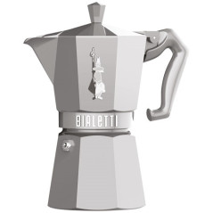 Bialetti CAFETIERE MOKA EXCLUSIVE 6T SILVER BIALETTI - 0009054