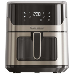 Black & Decker FRITEUSE MULTICUISEUR AIRFRYER 1800W 6,5L 6 PORTIONS PANNEAU DIGITAL 8P BLACK & DECKER  - BXAF6500E