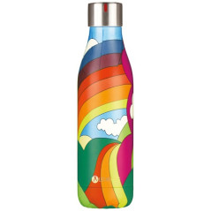 LES ARTISTES BOUTEILLE ISOTHERME 500 ML RAINBOW ARC-EN-CIEL LES ARTISTES - A-4327