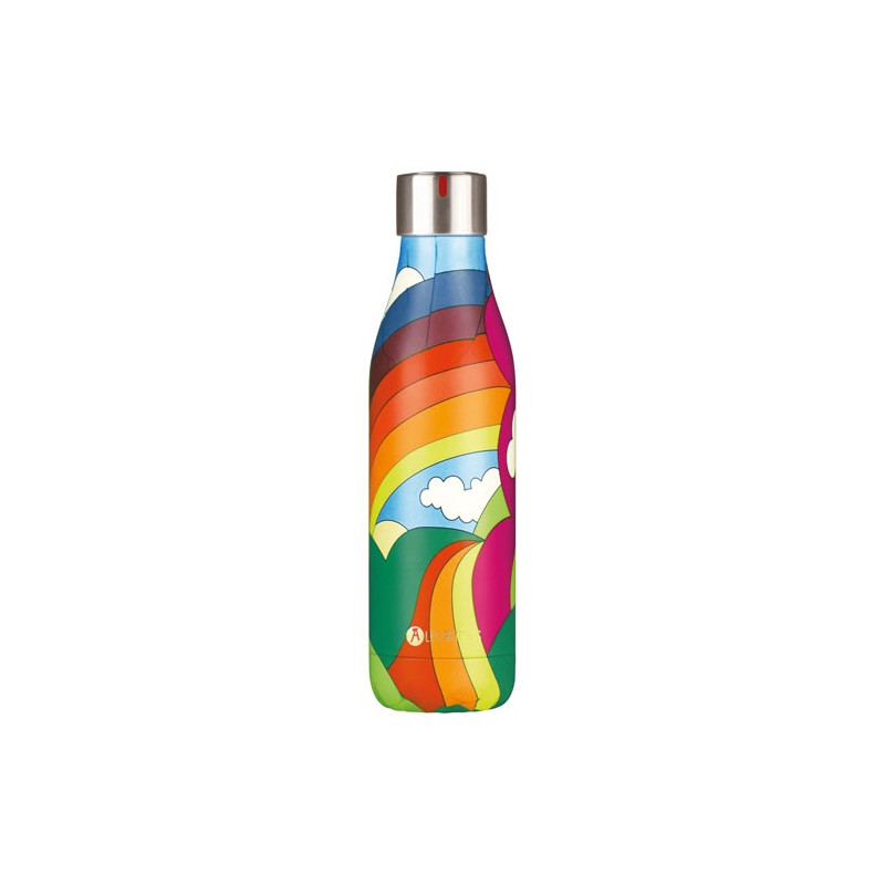 LES ARTISTES BOUTEILLE ISOTHERME 500 ML RAINBOW ARC-EN-CIEL LES ARTISTES - A-4327