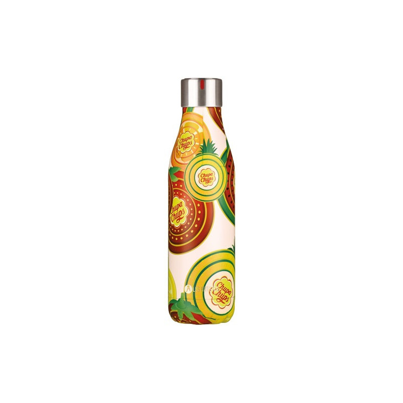 BOUTEILLE ISOTHERME 500 ML CHUPA CHUPS FRUIT LES ARTISTES - A-4350