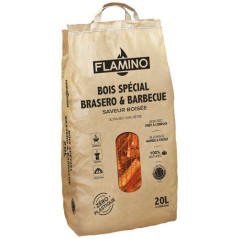 FLAMINO BOIS SPECIAL BRASERO ET BARBECUE 20L FLAMINO - 2555