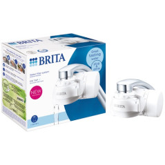 BRITA Systeme de filtration sur robinet - BRITA - ON TAP V - 600 L d'eau filtrée / 4 mois - 3 modes d'utilisations - 5 adaptateu