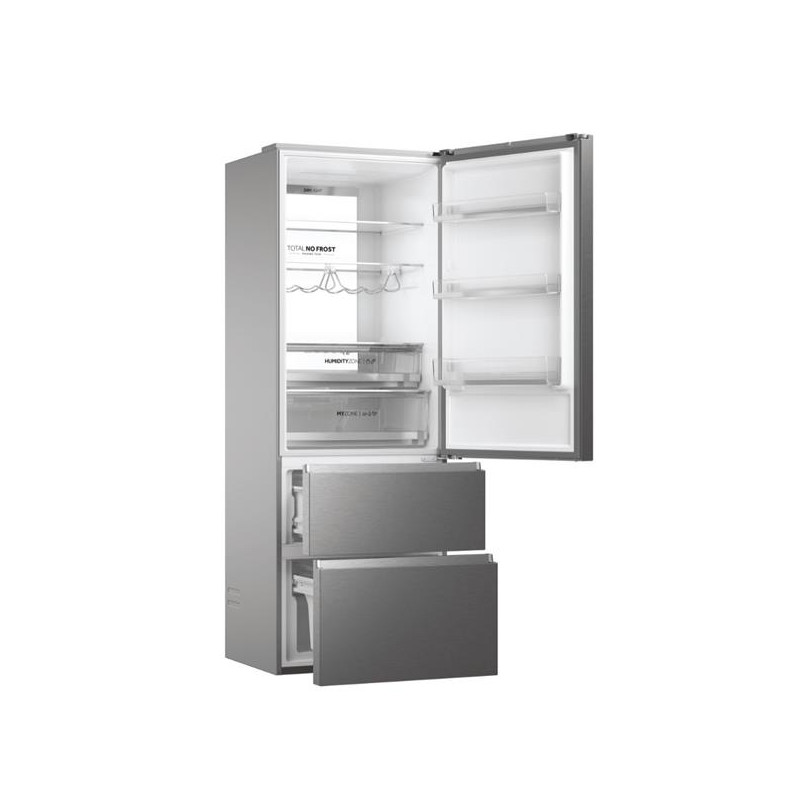 Haier Réf.Combiné 3D SUPER SILENCE Total No Frost Air Surround, 200,6x70x67,5 HAIER - HTW7720DNMP